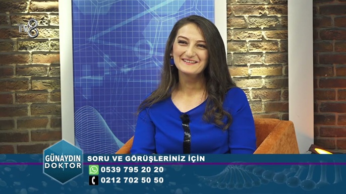 Doç. Dr. Sema Koç Günaydın Doktor televizyon programında